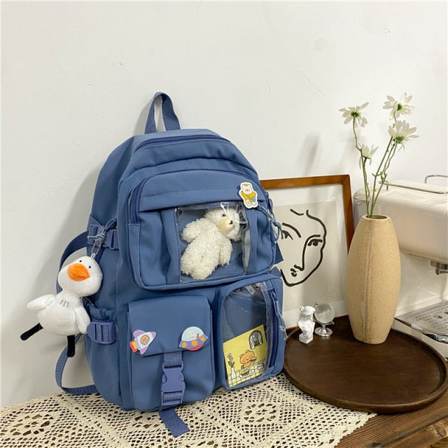 Cute Large Capacity Backpack Schoolbag