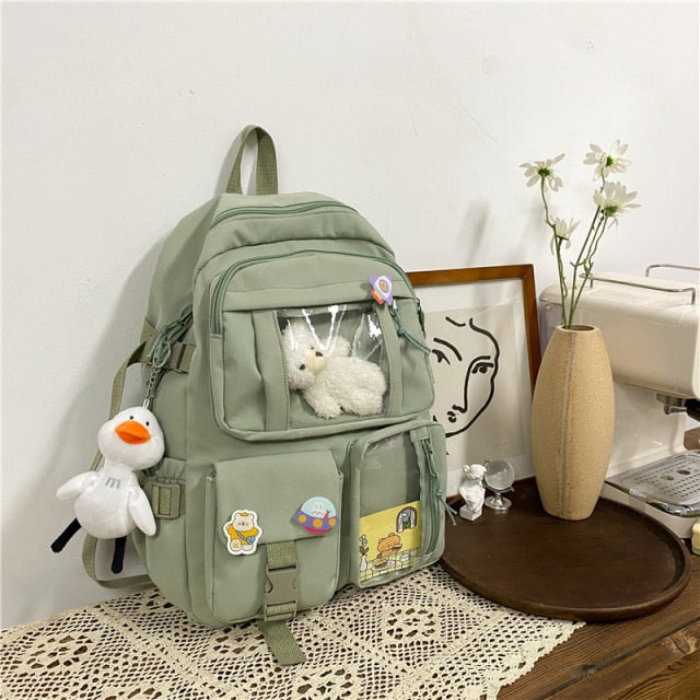 Cute Large Capacity Backpack Schoolbag
