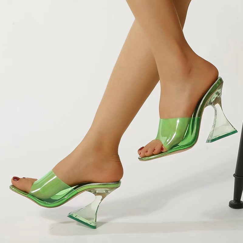 Women Summer Slipper Transparent Sandal