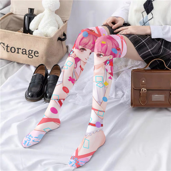 Kawaii Anime Girl Stockings