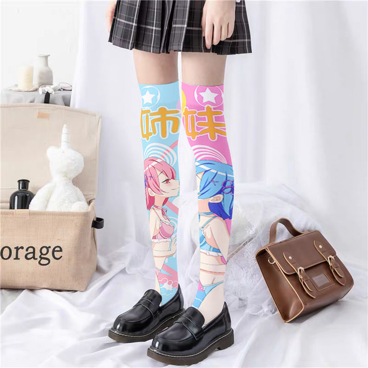 Kawaii Anime Girl Stockings