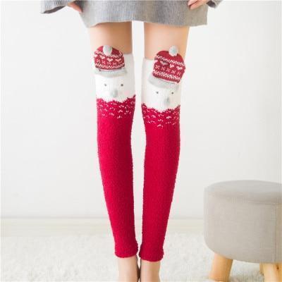 Knee High Cozy Socks