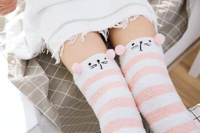 Knee High Cozy Socks